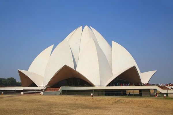 Lotus temple in New Delhi, India — Stock Photo, Image