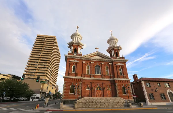 St Thomas Aquinas Katedrali Reno, Nevada — Stok fotoğraf