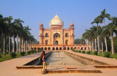 Tomb of Safdarjung in New Delhi, India clipart