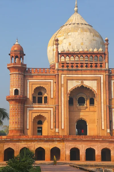 Stäng vy av Safdarjung grav, New Delhi, Indien — Stockfoto