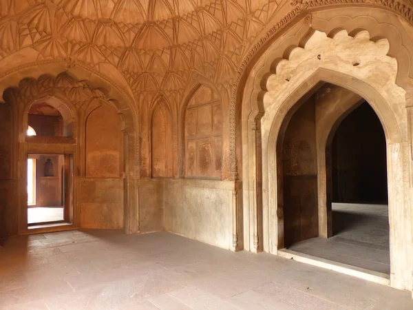 Interieur van safdarjung graftombe, new delhi, india — Stockfoto