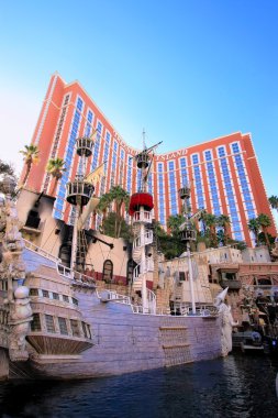 LAS VEGAS, USA - MARCH 19: Treasure island hotel and casino on March 19, 2013 in Las Vegas, USA. Las Vegas is one of the top tourist destinations in the world.
