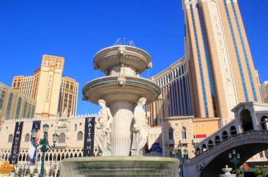LAS VEGAS, USA - MARCH 19: Venetian Resort hotel and casino on March 19, 2013 in Las Vegas, USA. Las Vegas is one of the top tourist destinations in the world.