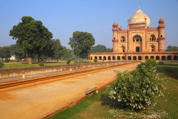 Túmulo de Safdarjung em Nova Deli, Índia — Fotografia de Stock
