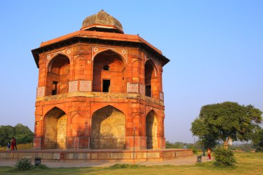 Humayuns biblioteca privada, purana qila, nueva delhi, india
