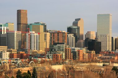 Denver, Colorado, ABD Skyline.