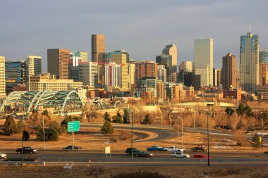 Denver, Colorado, ABD Skyline.