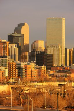 Denver, Colorado, ABD Skyline.