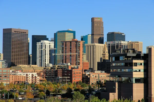 Skyline von Denver in Colorado, USA. — Stockfoto