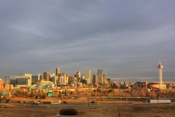 Skyline von Denver in Colorado, USA. — Stockfoto