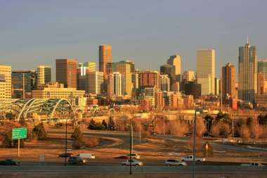 Denver, Colorado, ABD Skyline.