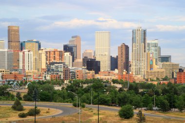 Denver, Colorado, ABD Skyline.
