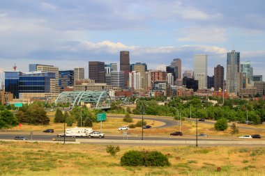Denver, Colorado, ABD Skyline.