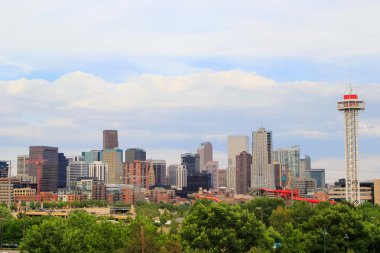 Denver, Colorado, ABD Skyline.