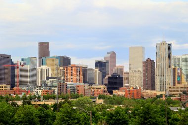 Denver, Colorado, ABD Skyline.
