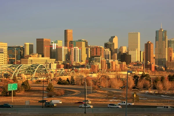 Skyline de Denver en Colorado, Estados Unidos . —  Fotos de Stock