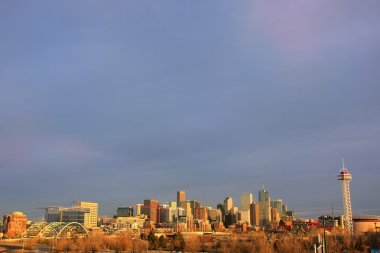 Denver, Colorado, ABD Skyline.
