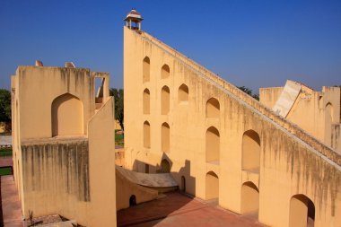 Astronomik Gözlemevi Jantar Mantar ayında Jaipur, Rajasthan, Ind