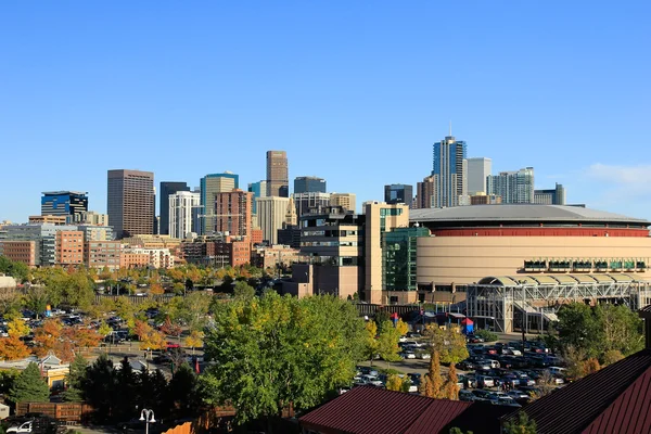 Skyline de Denver en Colorado, Estados Unidos . —  Fotos de Stock