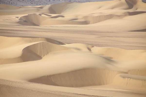 Zandduinen in de buurt van Huacachina, regio Ica, Peru. — Stockfoto