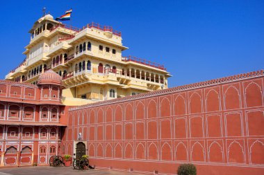Chandra Jaipur şehir sarayda, Rajasthan, Hindistan Mahal