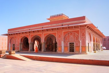 Diwan-i-has - Hall özel seyirci Jaipur City Palace, R