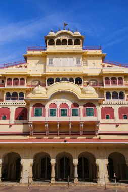 Chandra görülen Pitam Niwas Chowk, Jaipur City Palace, R Mahal