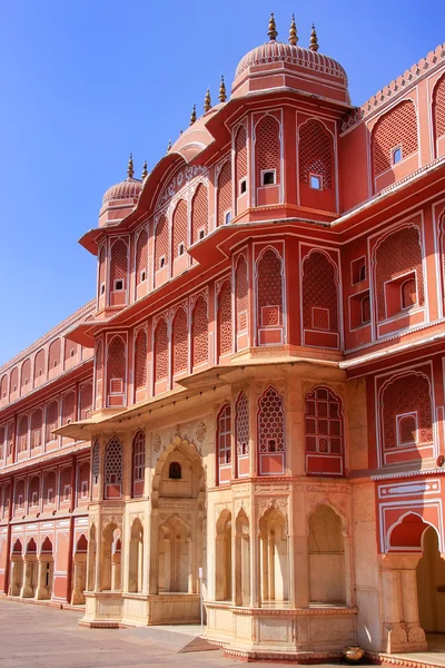 Chandra Mahal au palais de la ville de Jaipur, Rajasthan, Inde — Photo