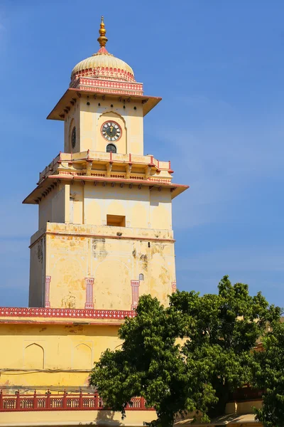 Klokkentoren in stadspaleis, Jaipur, India — Stockfoto