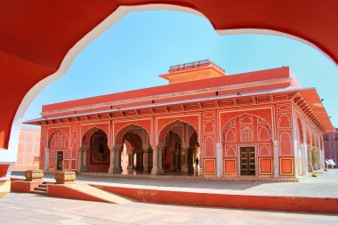 Diwan-i-has - Hall özel seyirci Jaipur City Palace, R