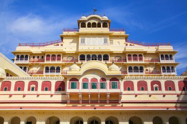 Chandra görülen Pitam Niwas Chowk, Jaipur City Palace, R Mahal