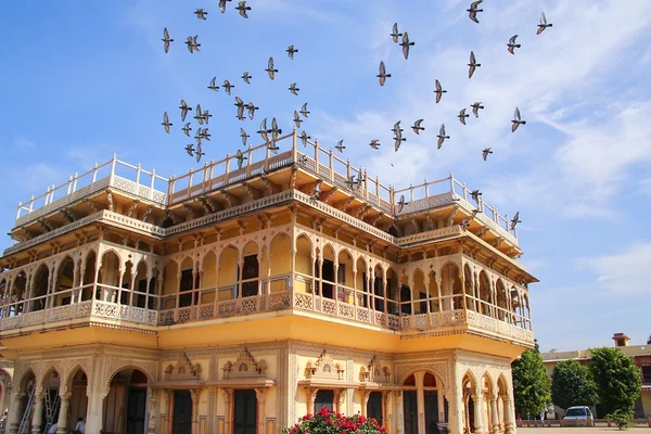 Mubarak Mahal v Jaipur City Palace, Rajasthan, Indie — Stock fotografie