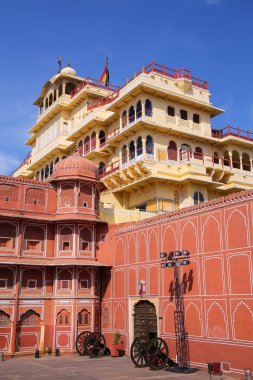 Chandra Jaipur şehir sarayda, Rajasthan, Hindistan Mahal