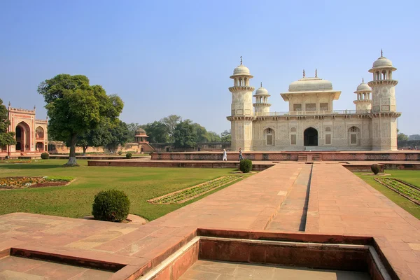 Agra, Uttar Pradesh, Hindistan Itimad-ud-Daulah Türbesi — Stok fotoğraf