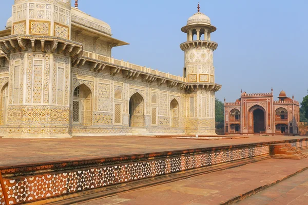 Tomba di Itimad-ud-Daulah ad Agra, Uttar Pradesh, India — Foto Stock