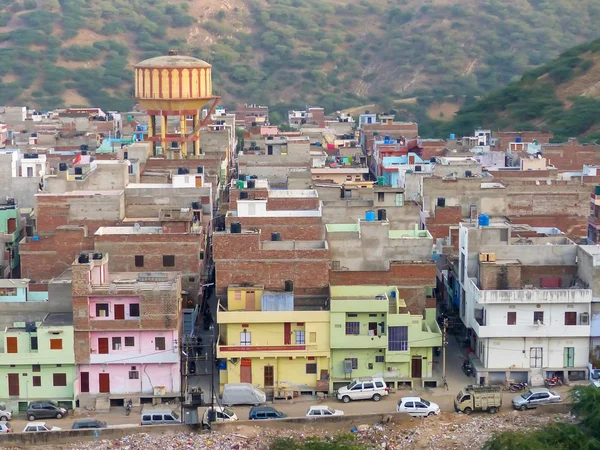 Pemandangan kota Jaipur, Rajasthan, India . — Stok Foto