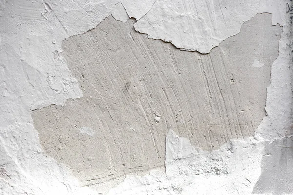 gray cement wall with crumbling plaster. Template for text. Natural background.