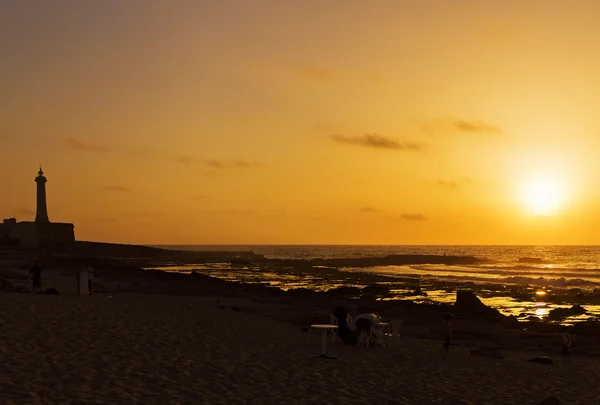 Sunset in Rabat — Stock Photo, Image