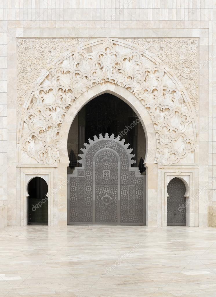Exterior of the Hassan II Mosque