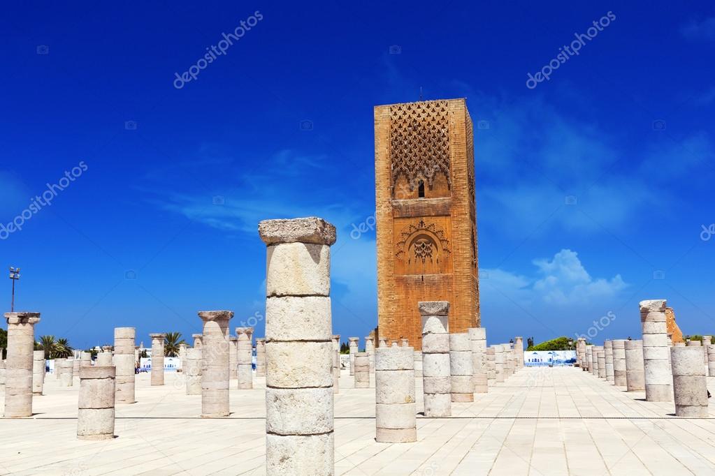 The Hassan tower in Rabat