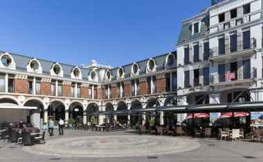 famous square in the old town of Batumi