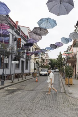 Street in the center of Batumi, Georgia