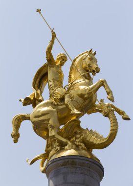 Özgürlük kare St george heykeli