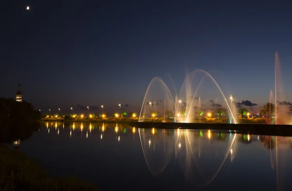 Dancing fontänen, Batumi — Stockfoto