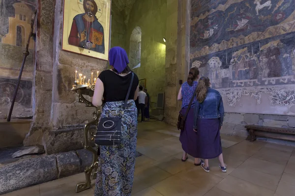 Intérieur de la cathédrale Svetitskhoveli — Photo