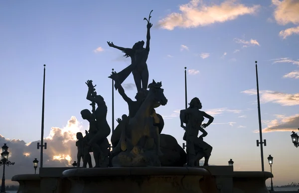 La fuente de los zumos — Foto de Stock