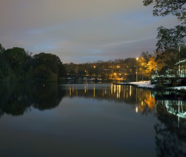 Van Cortlandt Park kış geceleri