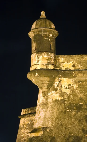 Spanish Sentinel at El Morro Puerto Rico — Stock Photo, Image