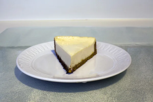 チーズケーキの料理 — ストック写真