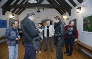 Borough paranormal meetup group investigate the Old Stone House clipart